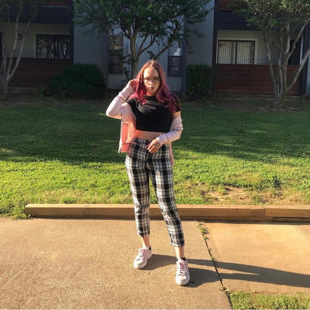 Plaid pants